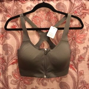 Lulu lemon olive green 34DD sports Bra